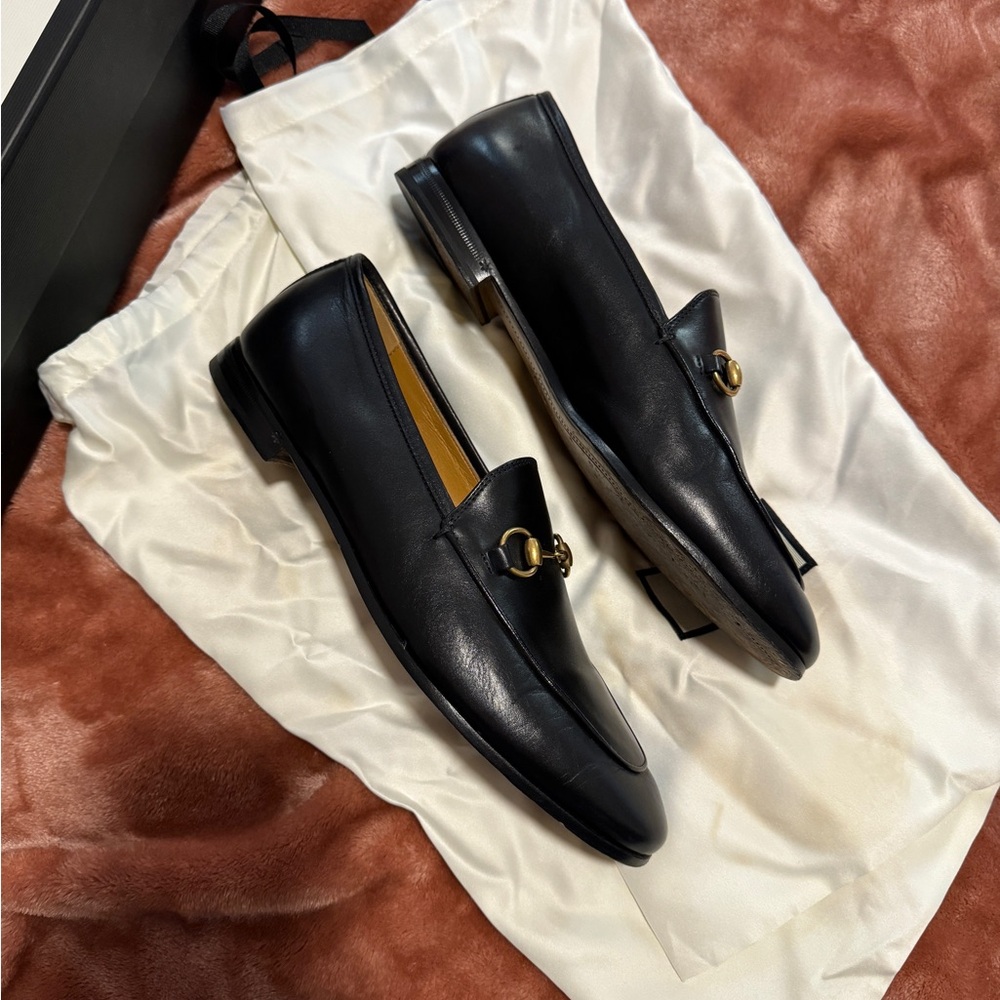 GUCCI Jordaan Horsebit Women’s leather loafer - Picture 4 of 12